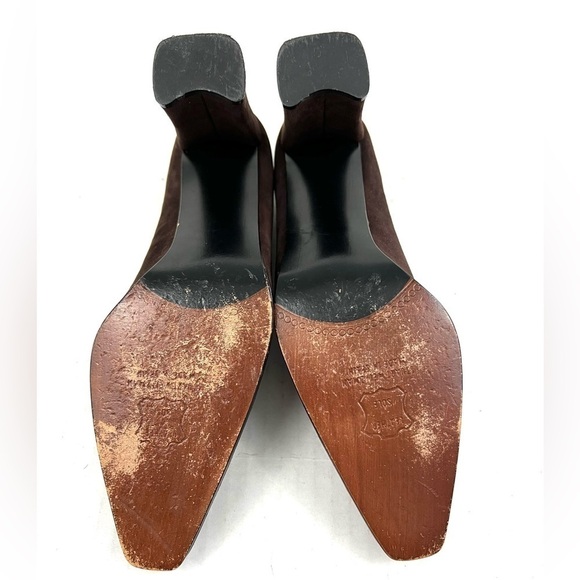 Stuart Weitzman Brown Suede Pumps - Size 5.5 - Picture 13 of 13